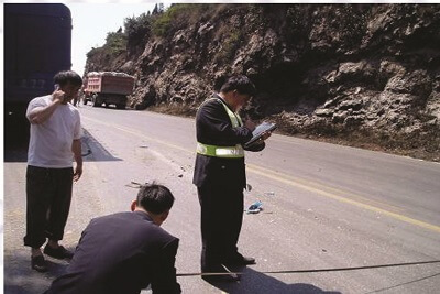 Getac加固筆記本助力事故現(xiàn)場(chǎng)警員取證