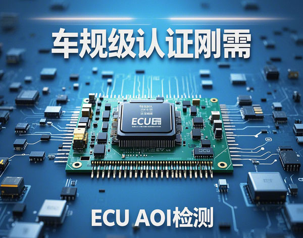 車規(guī)級認(rèn)證剛需:ECU AOI檢測如何滿足ISO 26262功能安全驗證標(biāo)準(zhǔn)?